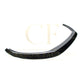 C Style Carbon Fibre Front Splitter for Audi A3 Hatchback Non S Line 17-19-Carbon Factory