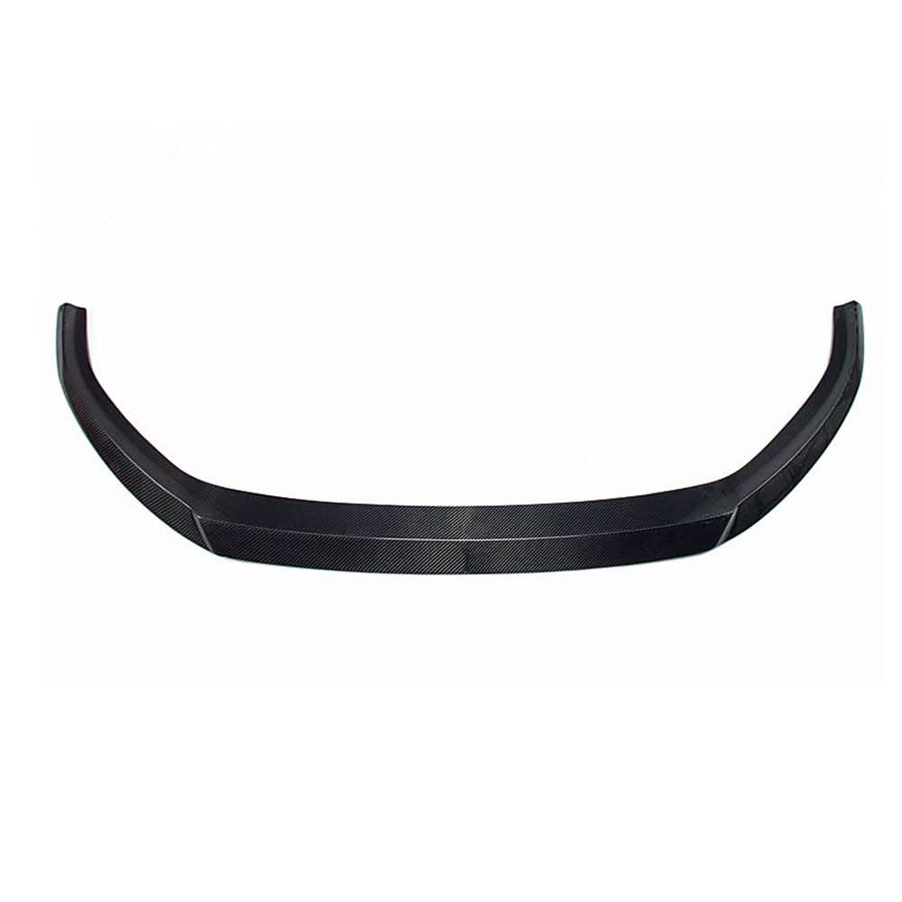 C Style Carbon Fibre Front Splitter for Audi A3 Hatchback Non S Line 17-19 - Carbon Factory