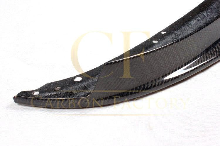 C Style Carbon Fibre Front Splitter for BMW 3 Series E90 LCI 10-13-Carbon Factory