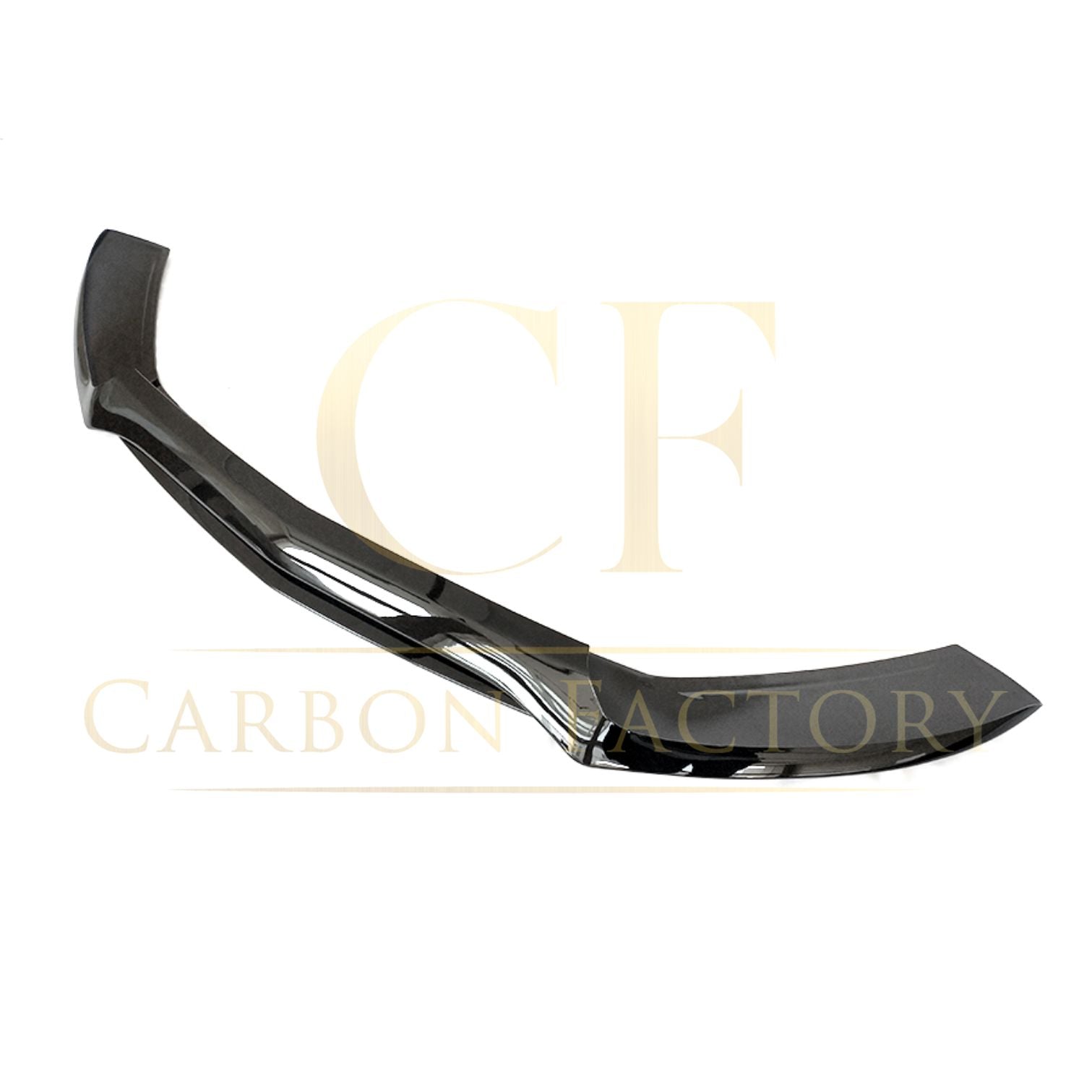 C43 Style Gloss Black Front Splitter for Mercedes Benz W205 C Class 15-18-Carbon Factory