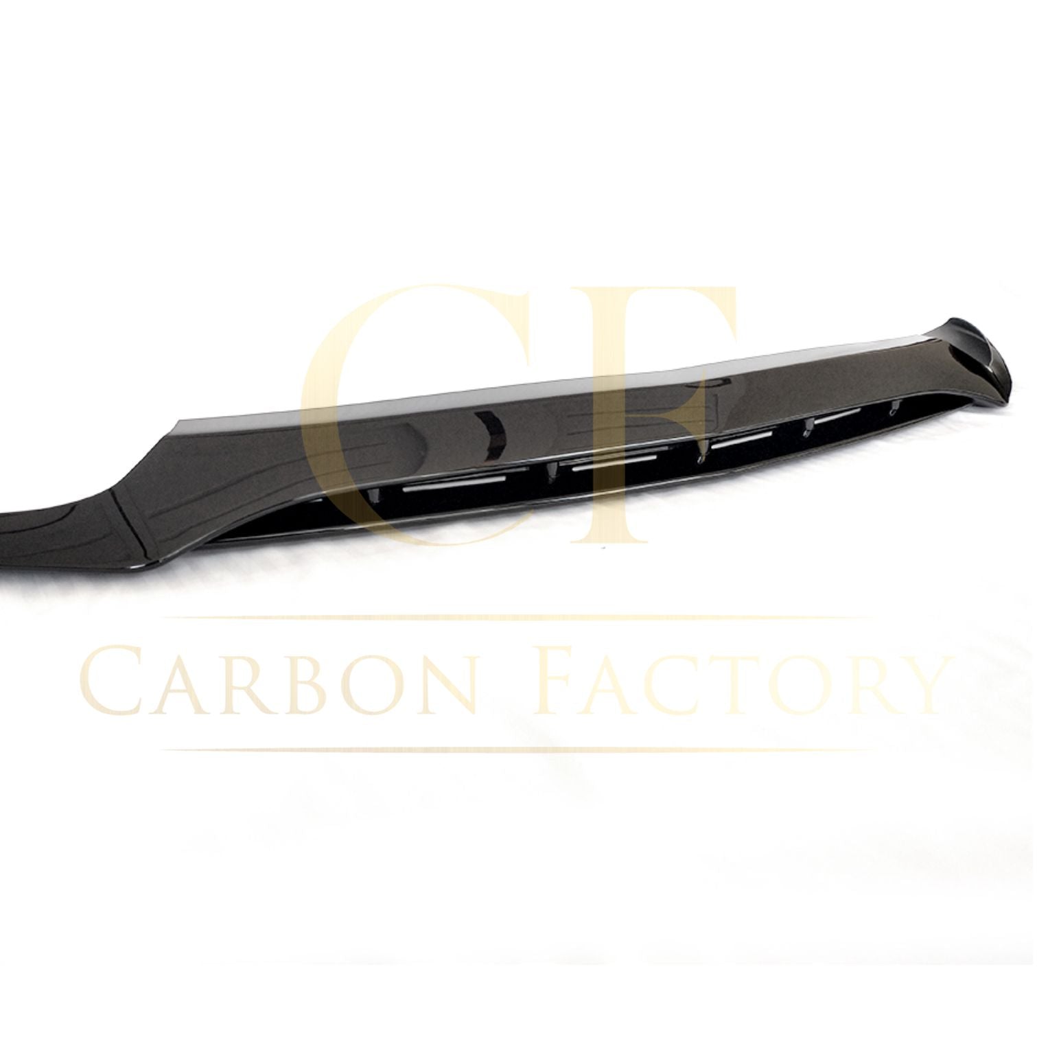 C43 Style Gloss Black Front Splitter for Mercedes Benz W205 C Class 15-18-Carbon Factory