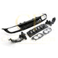 C43 Style Gloss Black Rear Diffuser & Exhaust Tips for Mercedes Benz W205 C Class 15-21-Carbon Factory