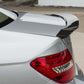 C74 Style Carbon Fibre Boot Spoiler for Mercedes Benz W204 C Class Saloon 07-14-Carbon Factory