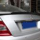 C74 Style Carbon Fibre Boot Spoiler for Mercedes Benz W204 C Class Saloon 07-14-Carbon Factory