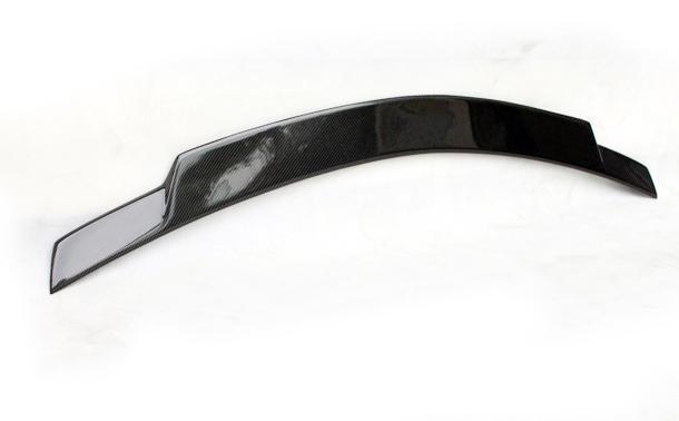 C74 Style Carbon Fibre Boot Spoiler for Mercedes Benz W204 C Class Saloon 07-14-Carbon Factory