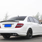 C74 Style Carbon Fibre Boot Spoiler for Mercedes Benz W204 C Class Saloon 07-14-Carbon Factory