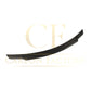 C74 Style Carbon Fibre Boot Spoiler for Mercedes Benz W213 E Class Saloon 17-Present-Carbon Factory