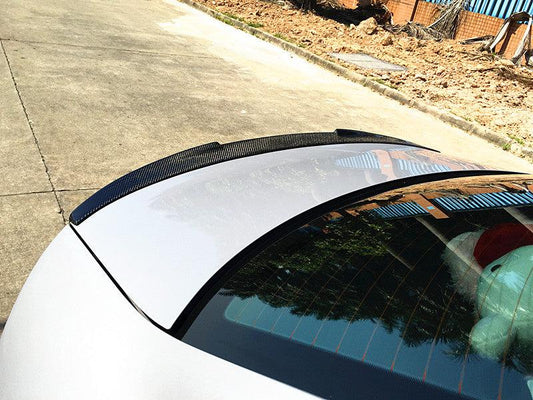 CF Style Carbon Fibre Boot Spoiler for Audi A3 S3 RS3 Saloon 13-19-Carbon Factory