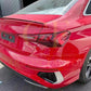 CF Style Carbon Fibre Boot Spoiler for Audi A3 S3 RS3 Saloon 20-24-Carbon Factory