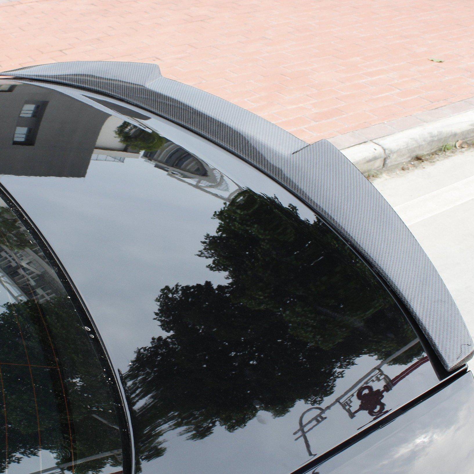 CF Style Carbon Fibre Boot Spoiler for Audi A4 S4 B9 16-22 - Carbon Factory