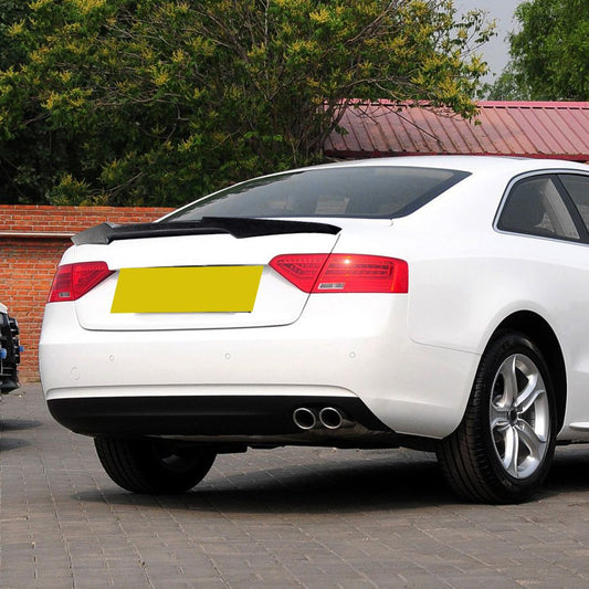 CF Style Carbon Fibre Boot Spoiler for Audi B8 B8.5 A5 07-16-Carbon Factory