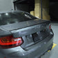 CF Style Carbon Fibre Boot Spoiler for BMW 2 Series F22 F87 M2 13-21-Carbon Factory