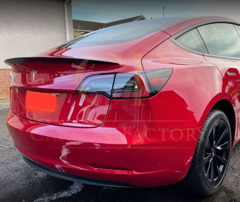 CF Style Carbon Fibre Boot Spoiler for Tesla Model 3 16-23 - Carbon Factory