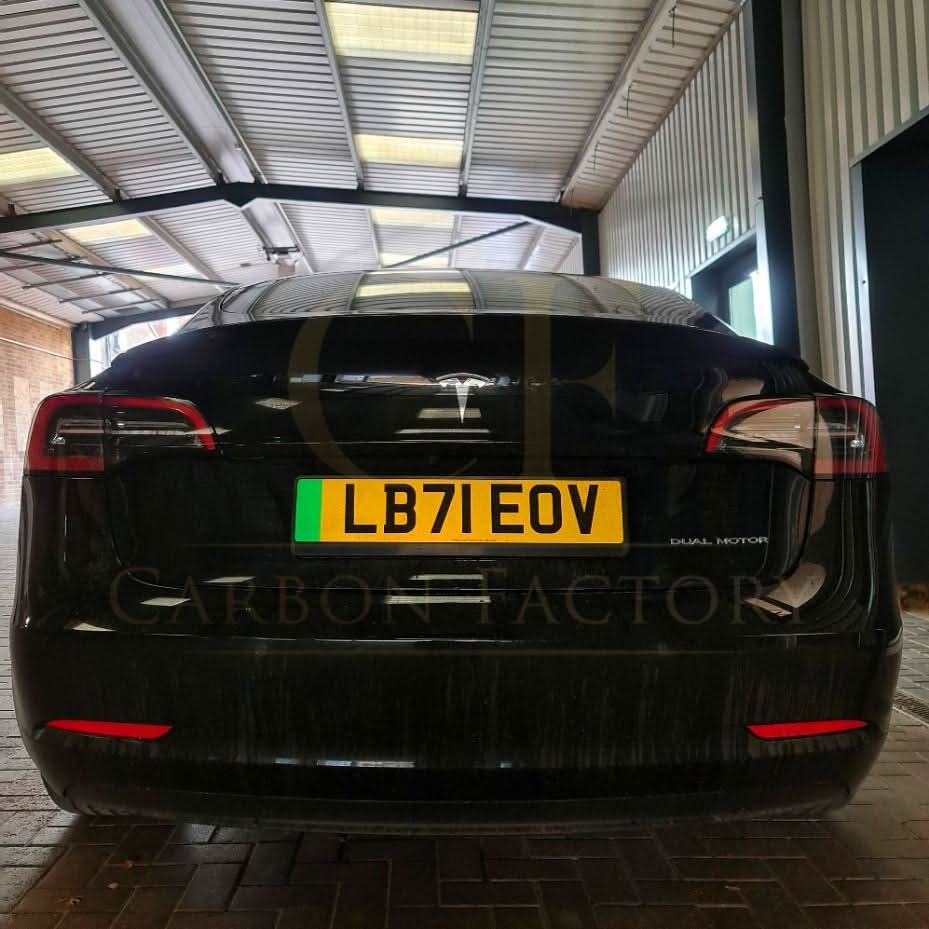 CF Style Carbon Fibre Boot Spoiler for Tesla Model 3 16-23 - Carbon Factory