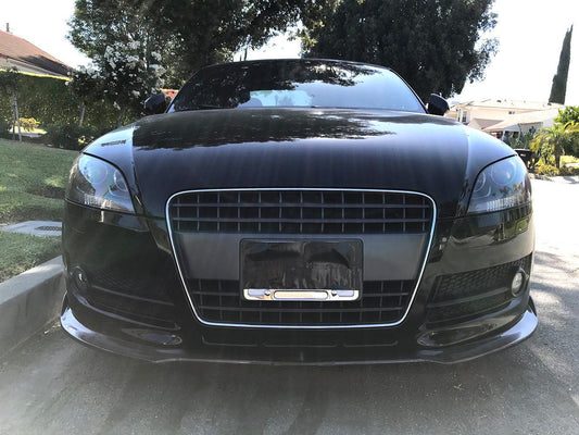 CF Style Carbon Fibre Front Splitter for Audi 8J TT MK2 07-11-Carbon Factory
