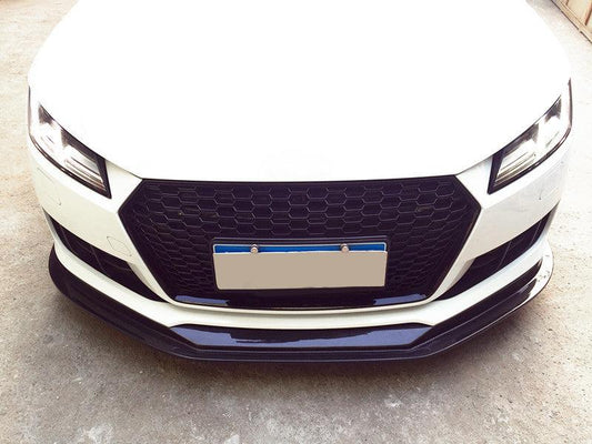 CF Style Carbon Fibre Front Splitter for Audi 8S TT MK3 15-18-Carbon Factory