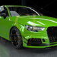 CF Style Carbon Fibre Front Splitter for Audi 8V RS3 Saloon 17-20-Carbon Factory