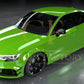 CF Style Carbon Fibre Front Splitter for Audi 8V RS3 Saloon 17-20-Carbon Factory