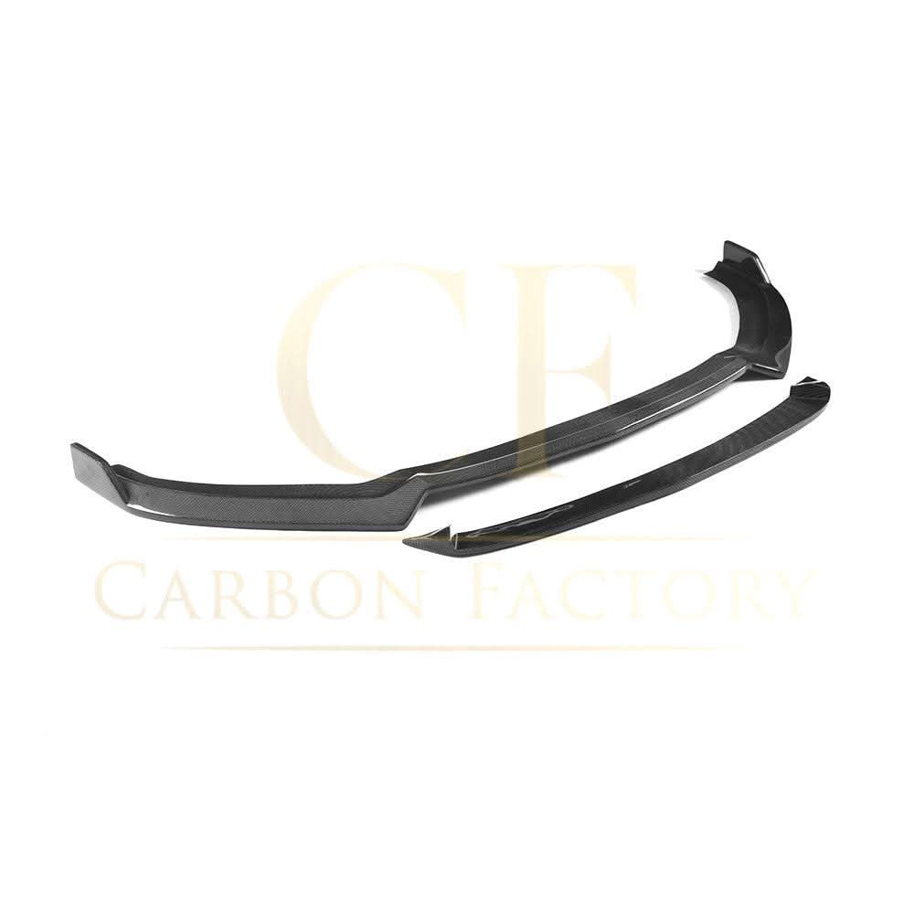CF Style Carbon Fibre Front Splitter for Audi A3 Saloon S Line & S3 16-19 - Carbon Factory