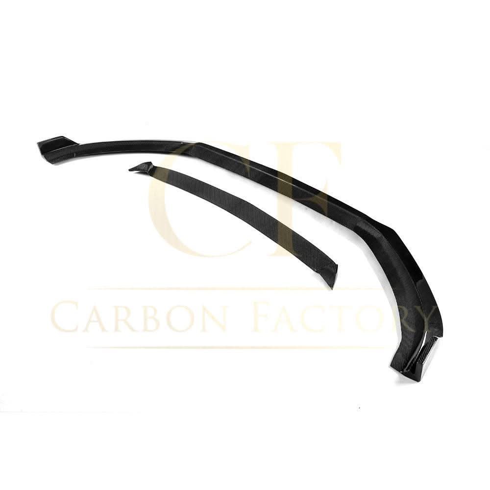 CF Style Carbon Fibre Front Splitter for Audi A3 Saloon S Line & S3 16-19 - Carbon Factory