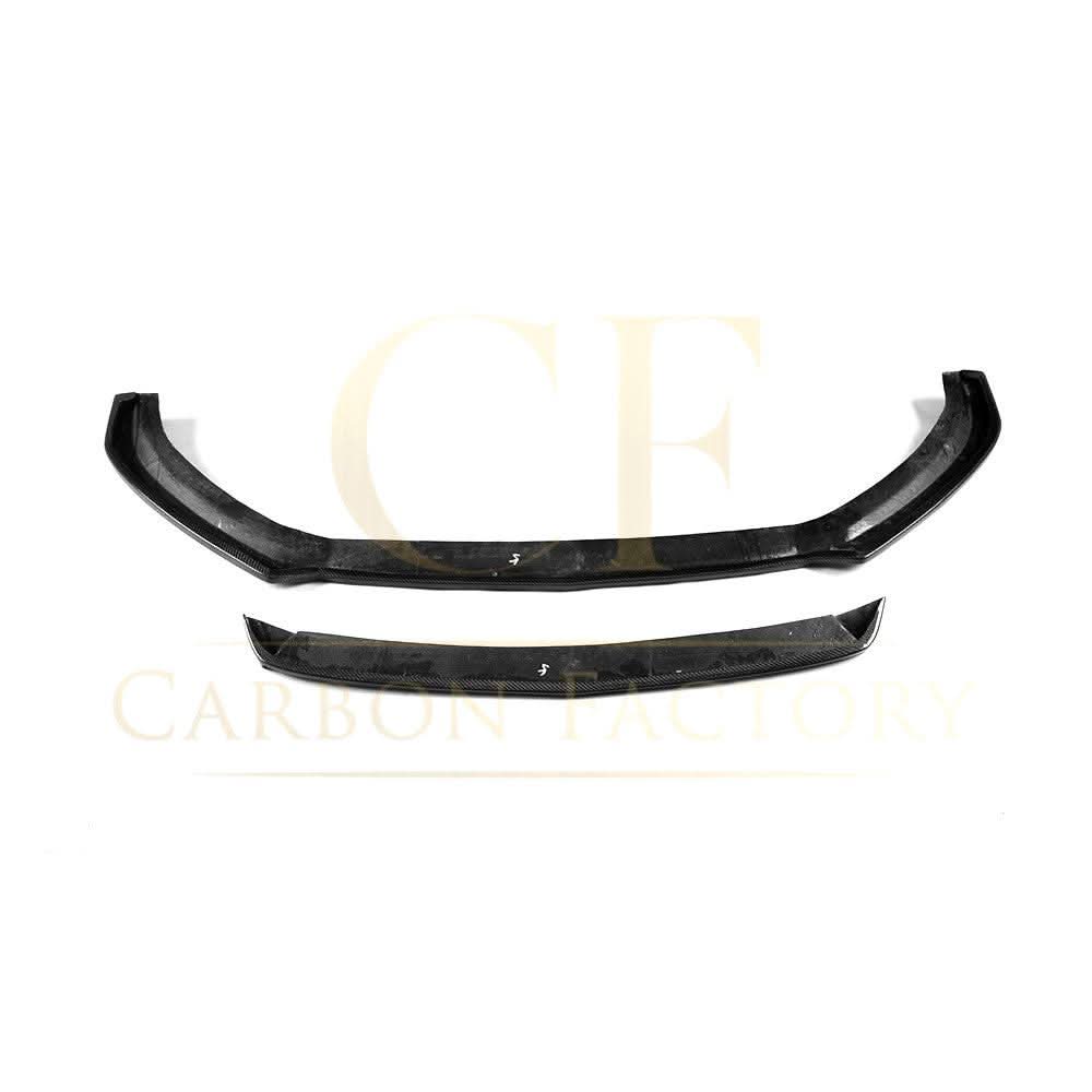 CF Style Carbon Fibre Front Splitter for Audi A3 Saloon S Line & S3 16-19 - Carbon Factory