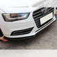 CF Style Carbon Fibre Front Splitter for Audi A4 B8.5 Non S Line 13-15-Carbon Factory