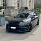 CF Style Carbon Fibre Front Splitter for Audi A4 B9 S Line & S4 16-18-Carbon Factory