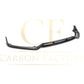 CF Style Carbon Fibre Front Splitter for Audi A4 B9 S Line & S4 16-18-Carbon Factory
