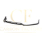 CF Style Carbon Fibre Front Splitter for Audi A4 B9 S Line & S4 16-18-Carbon Factory