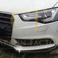 CF Style Carbon Fibre Front Splitter for Audi B8.5 A5 Non S-Line 11-16-Carbon Factory