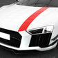CF Style Carbon Fibre Front Splitter for Audi R8 V10 Gen 2 15-19-Carbon Factory