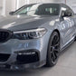 CF Style Carbon Fibre Front Splitter for BMW G30 5 Series M Sport 17-20-Carbon Factory