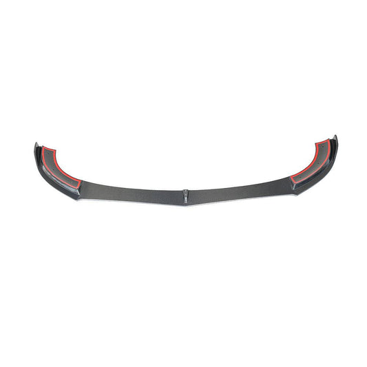 CF Style Carbon Fibre Front Splitter for Mercedes W213 E Class Saloon 16-20-Carbon Factory