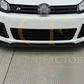 CF Style Carbon Fibre Front Splitter for VW Golf MK6 R20 08-13-Carbon Factory