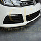 CF Style Carbon Fibre Front Splitter for VW Golf MK6 R20 08-13-Carbon Factory