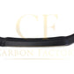 CF Style Carbon Fibre Front Splitter for VW Golf MK6 R20 08-13-Carbon Factory