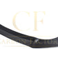 CF Style Carbon Fibre Front Splitter for VW Golf MK6 R20 08-13-Carbon Factory