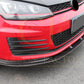 CF Style Carbon Fibre Front Splitter for VW Golf MK7 GTI 14-17-Carbon Factory