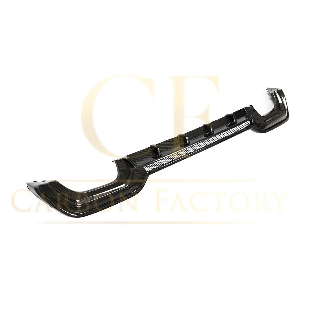 CF Style Carbon Fibre Rear Diffuser for BMW 3 Series G20 G21 Pre-LCI M Sport 19-22-Carbon Factory