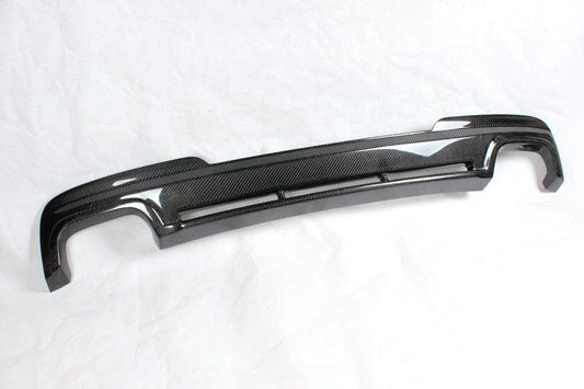 CF Style Carbon Fibre Rear Diffuser for BMW F10 5 Series 10-17-Carbon Factory