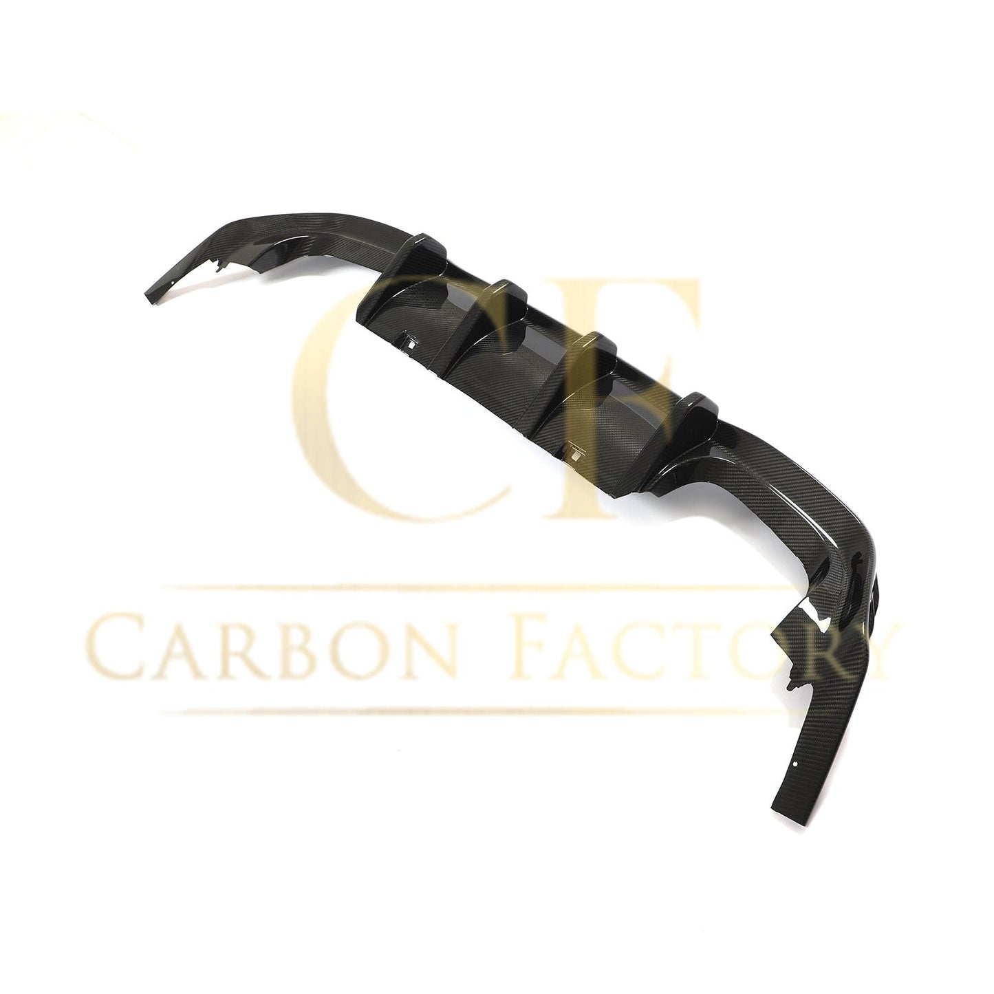 CF Style Carbon Fibre Rear Diffuser for VW Golf MK8 8R 21-Present-Carbon Factory