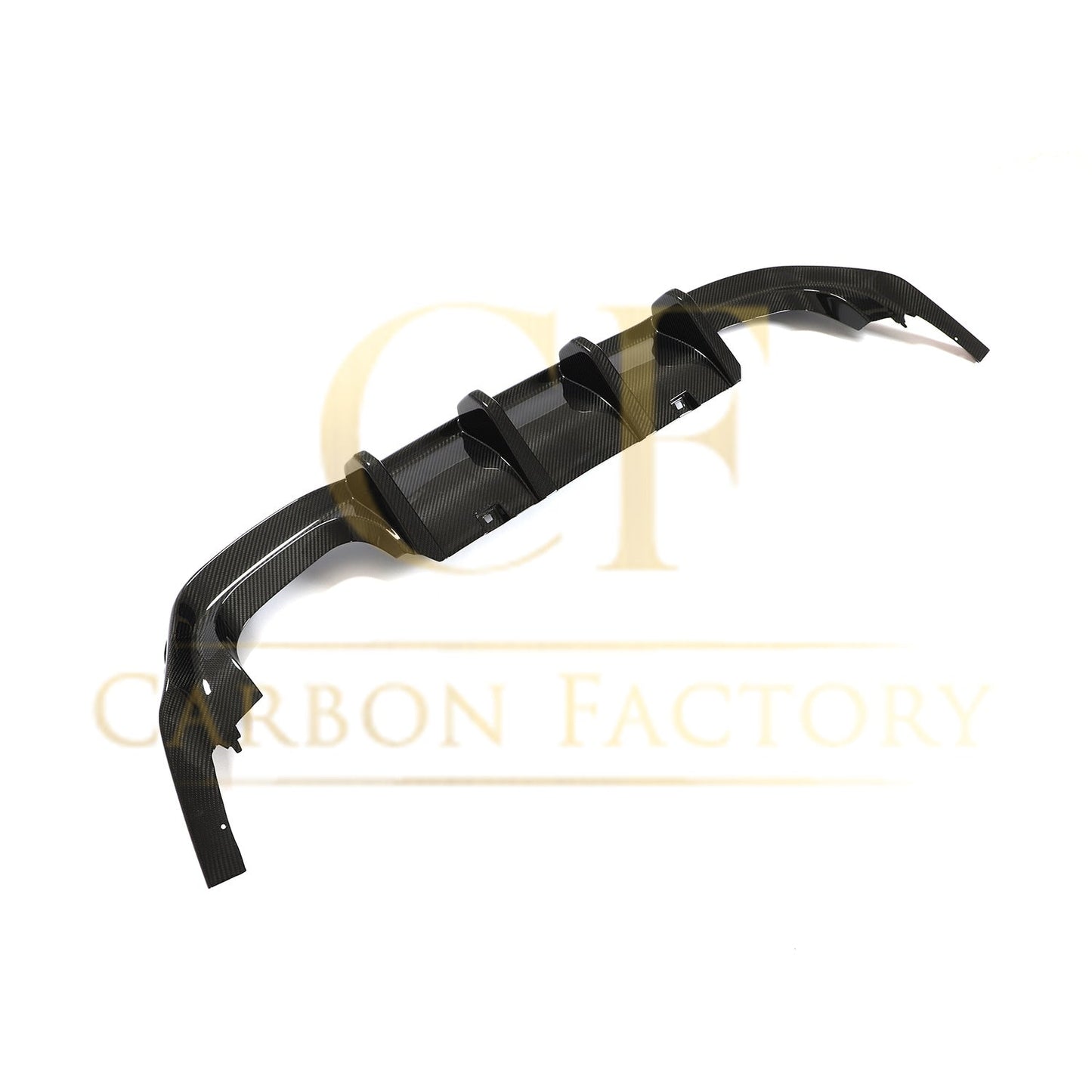 CF Style Carbon Fibre Rear Diffuser for VW Golf MK8 8R 21-Present-Carbon Factory