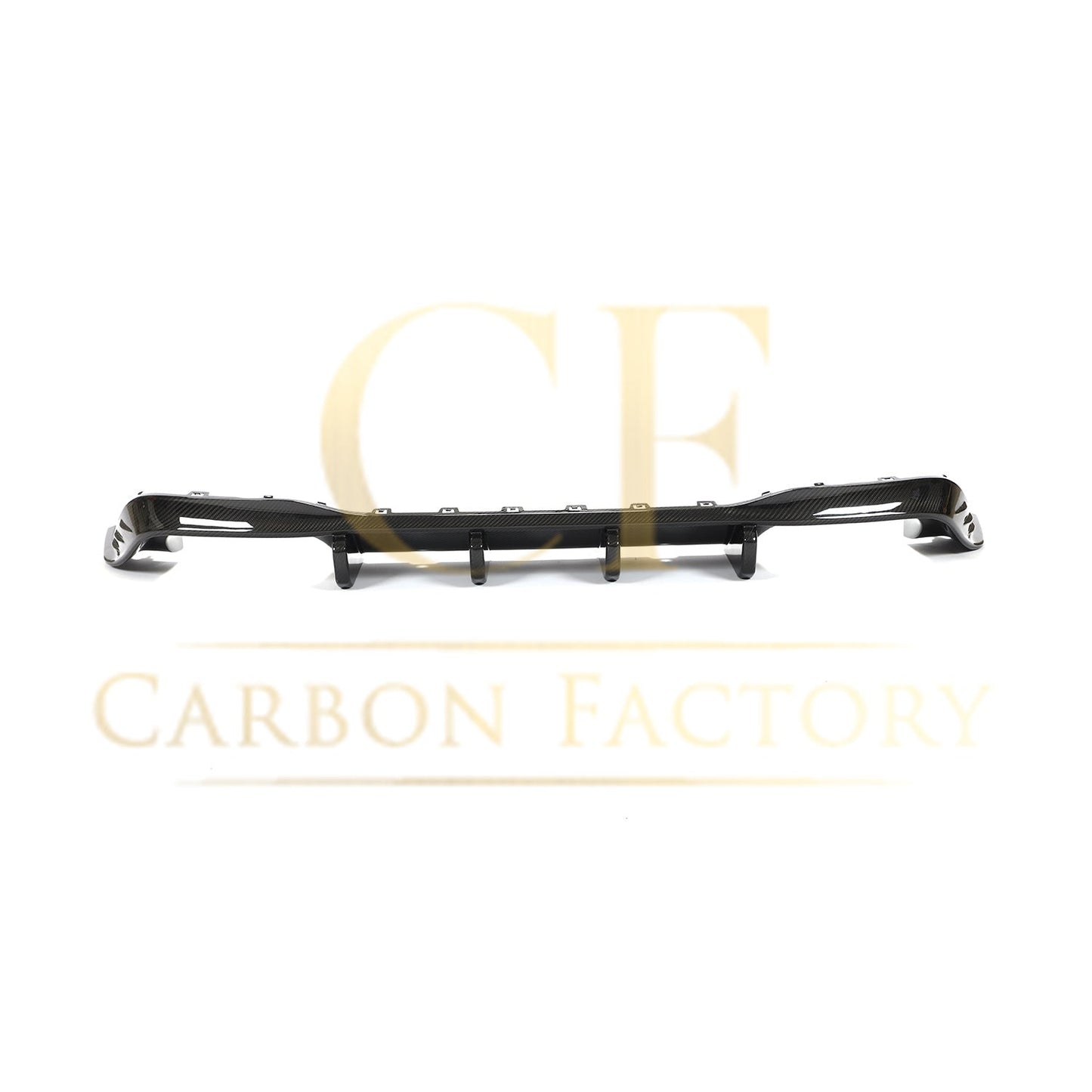 CF Style Carbon Fibre Rear Diffuser for VW Golf MK8 8R 21-Present-Carbon Factory