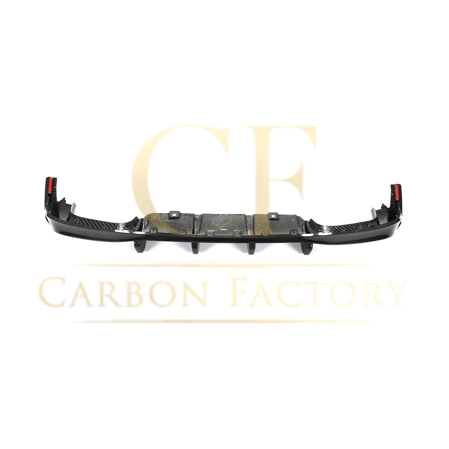 CF Style Carbon Fibre Rear Diffuser for VW Golf MK8 8R 21-Present-Carbon Factory