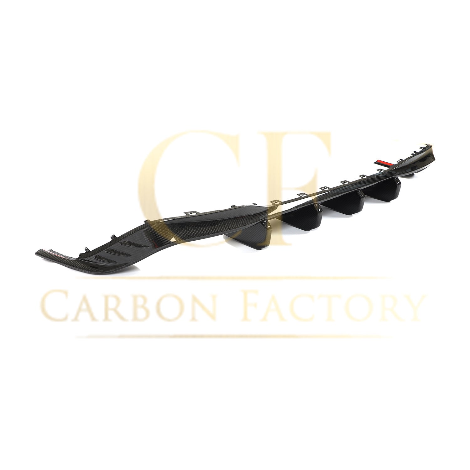 CF Style Carbon Fibre Rear Diffuser for VW Golf MK8 8R 21-Present-Carbon Factory