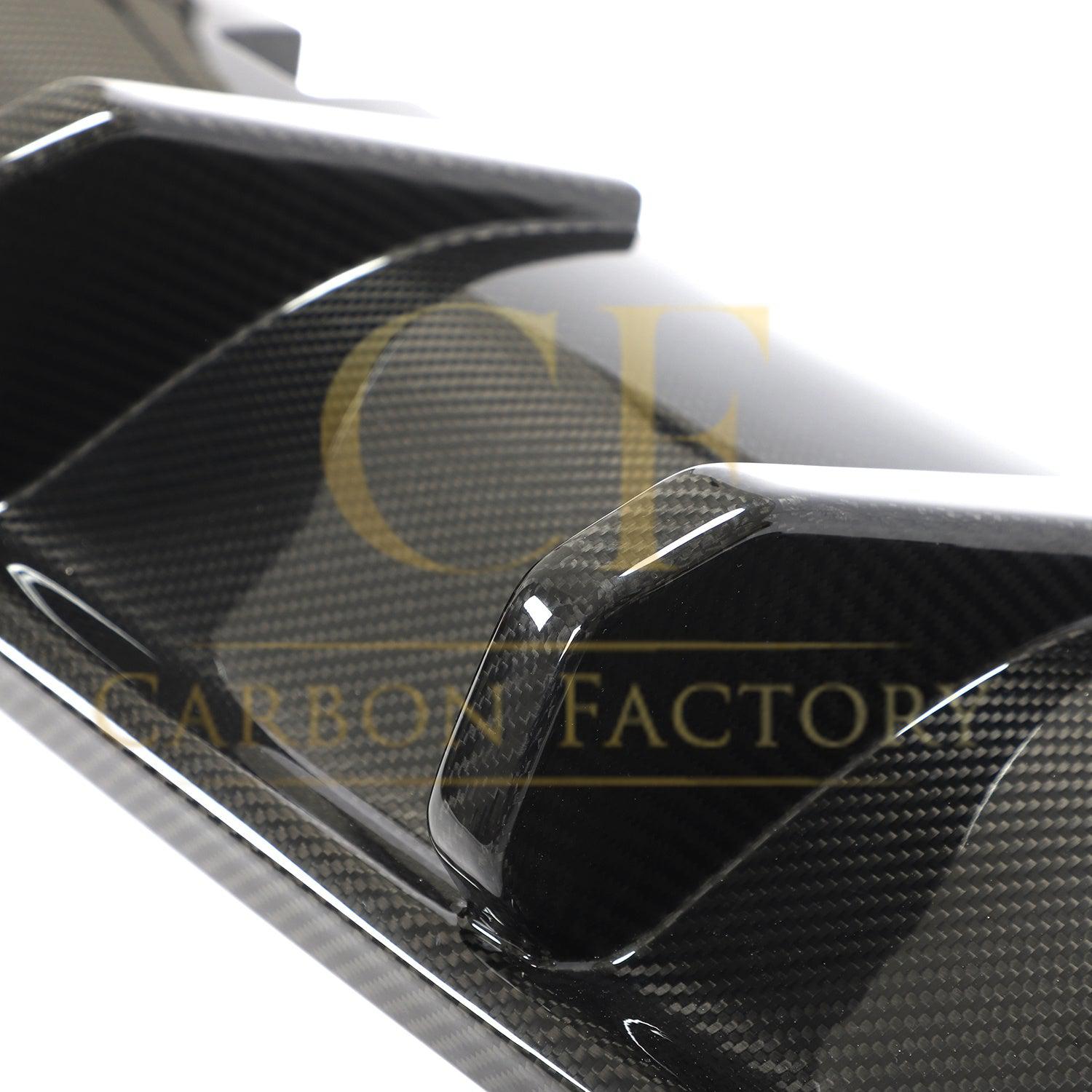 CF Style Carbon Fibre Rear Diffuser for VW Golf MK8 8R 21-Present-Carbon Factory