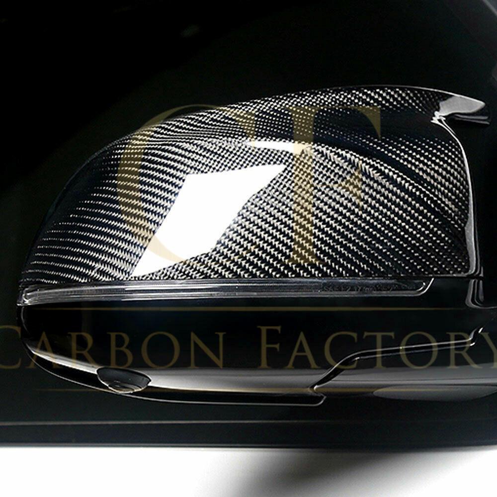 CF Style Carbon Fibre Replacement Mirror Covers for BMW G01 X3 G02 X4 G05 X5 G06 X6 G07 X7 18-25-Carbon Factory