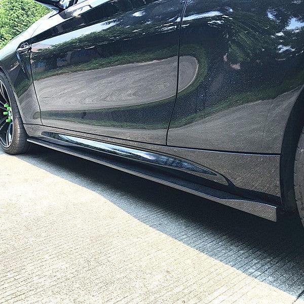 CF Style Carbon Fibre Side Skirts for BMW F87 F87C M2 16-21-Carbon Factory