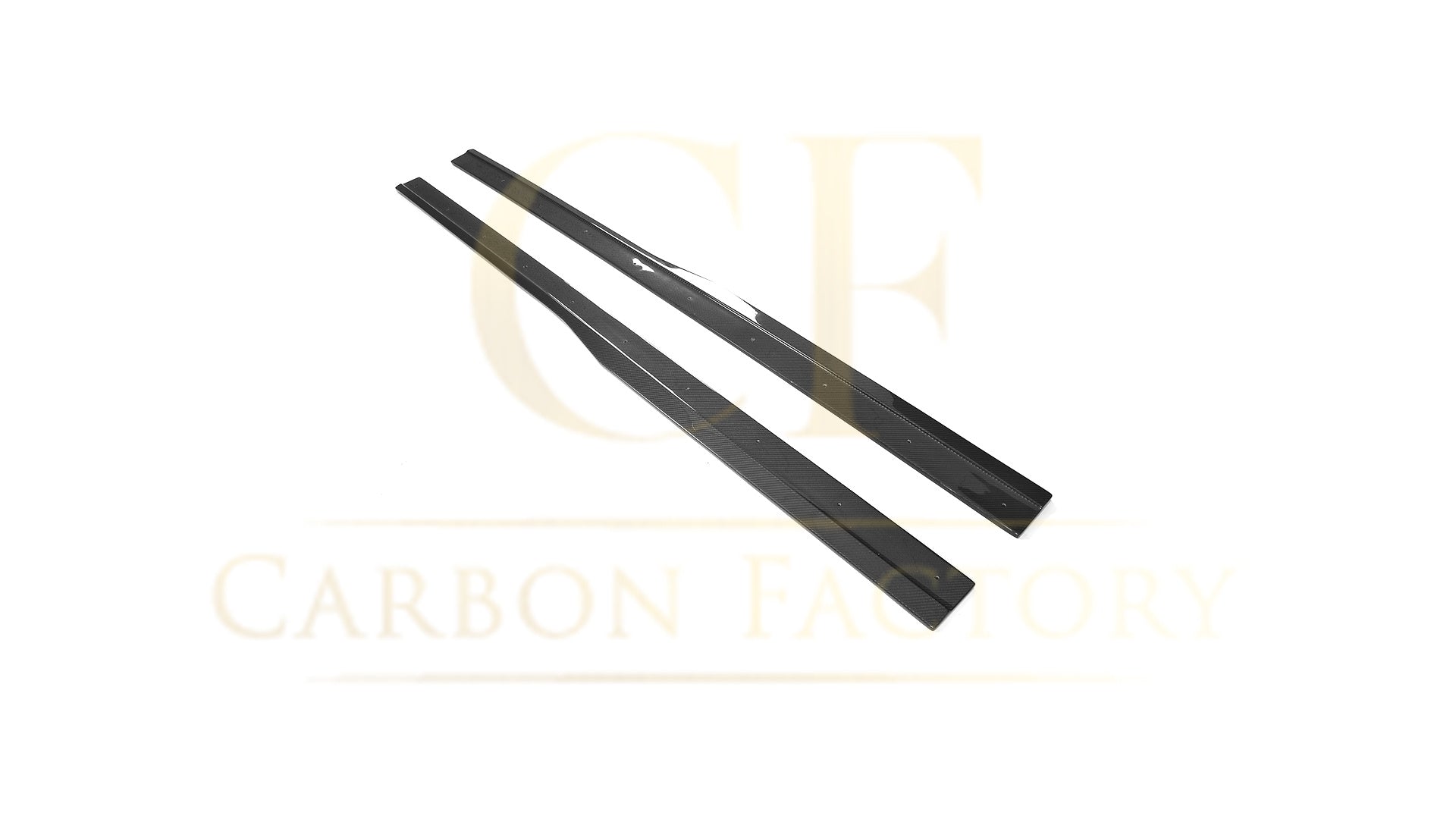 CF Style Carbon Fibre Side Skirts for VW Golf MK7 R 14-17-Carbon Factory