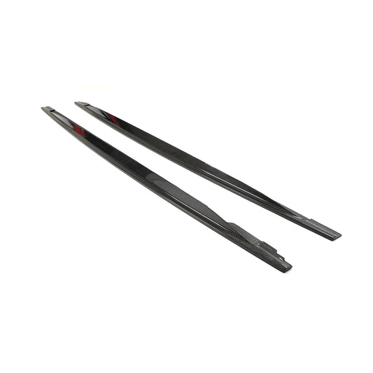 CF Style Carbon Fibre Side Skirts for VW Golf MK8 8R 21-Present-Carbon Factory